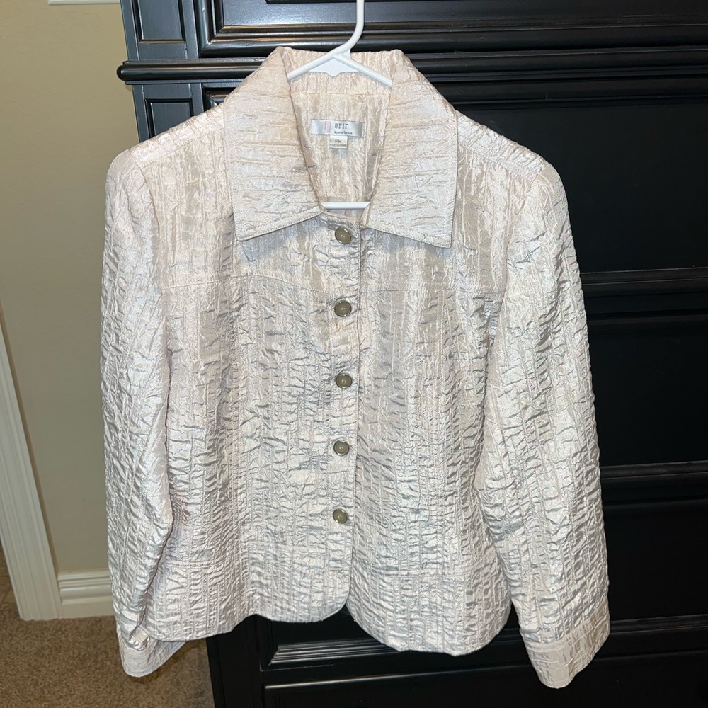 Erin London button up jacket